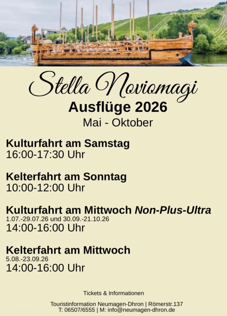 Ausflüge Stella Noviomagi